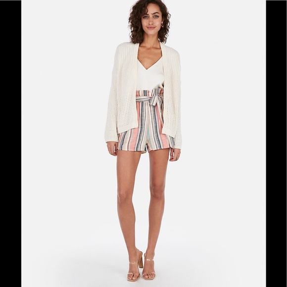 Chenille mixed stitch cardigan sz XXS - Picture 1 of 8